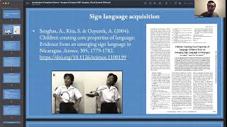 Lecture 4 Sign Language Acquisition  COGSCI 1  UC Berkeley [upl. by Rubel]