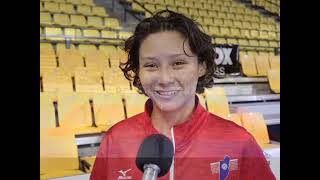 Belize Vs Guatemala in U19 Female Central American Volleyball Championship [upl. by Kallick]