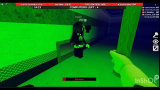 Beast round with friends Flee the Facility Roblox [upl. by Abihsot628]