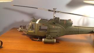 21st Century Toys 118 UH1C Helicopter Review [upl. by Hilario985]