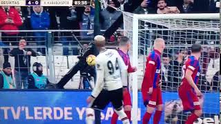 Brazilian player Anderson Talisca scored this stunning freekick for Besiktas [upl. by Neelrahs]