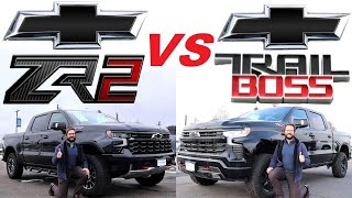 2023 Chevy Silverado ZR2 VS 2023 Chevy Silverado Trail Boss Is The ZR2 Worth The Extra Dough [upl. by Mazman]