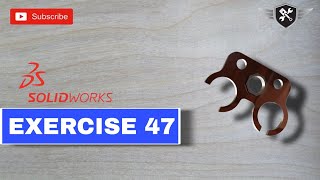 Solidworks Tutorial Exercise  47 AutoCAD3DModelakd solidworks design [upl. by Rehprotsirhc]