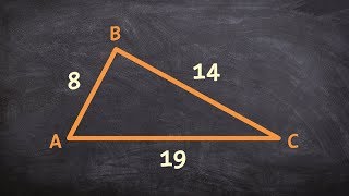 How to use law of cosines for SSS [upl. by Macfadyn559]