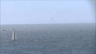 UFO over Pacific Ocean off San Francisco [upl. by Nessa947]