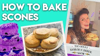 How to Bake Scones  Simple Bread Recipe [upl. by Stanleigh]