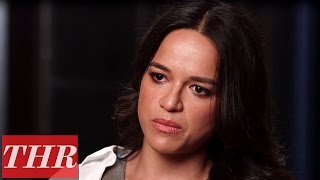 Michelle Rodriguez on ReAssignments Original Title Tomboy A Revengers Tale  TIFF 2016 [upl. by Regina]