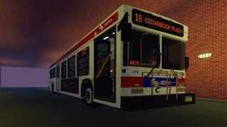 Roblox septa the inverted bus ride part 2 🟦🟥🎃🍁🍂the Dark Night [upl. by Ruprecht]