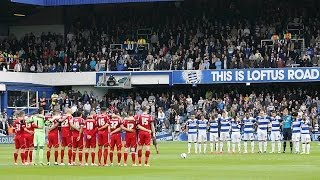 HILLSBOROUGH MINUTES SILENCE Forest v QPR 120414 [upl. by Buyer]