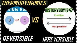 Reversible amp Irreversible Process  Thermodynamics  Chemistry by Vivek Sir  JEE  NEET  CBSE [upl. by Llennahs]