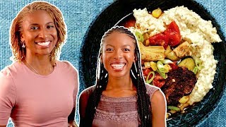 Vegan Grits Recipe with Sweet Potato Soul  Koya Webb [upl. by Stevy]