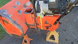 We fix or is it restoring an ARIENS 27LE snowblower PART 1 [upl. by Aremahs]