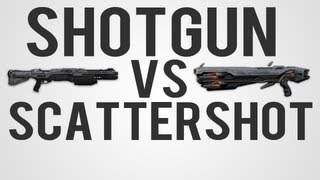 Halo 4 Comparison  Shotgun vs Scattershot [upl. by Aciretahs533]