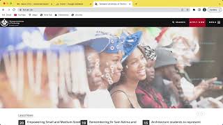 TUT How to check admission status 2024 amp 2025 Tshwane University Of Technology [upl. by Garvey]