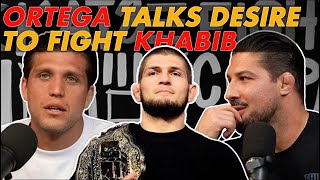 Brian Ortega vs Khabib  Calabasas Fight Companion [upl. by Nimocks]