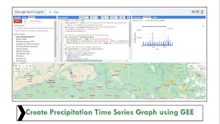 How to Create a Precipitation Time Series Graph using Google Earth Engine [upl. by Atirihs]