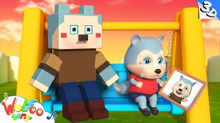 Wolfoo Doesnt Need Minecraft Daddy Song 😞 Family Kids Songs  Nursery Rhymes  Wolfoo Kids Songs [upl. by Kuhn98]