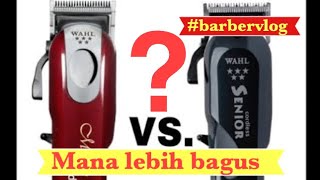 WAHL MAGIC CLIP CORDLESS VS WAHL SENIOR CORDLESS  Bagus Mana [upl. by Finstad]