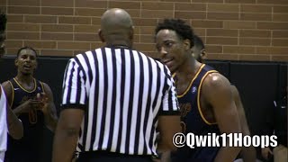 DeMar DeRozan Throws Ball at Refbut what caused the Beef [upl. by Nomae]