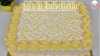 BOLO DE ANIVERSÁRIO 4kg POR MENOS DE R 2500  CHEF LÉO OLIVEIRA [upl. by Soloman]