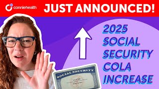 2025 Social Security COLA Increase Update Today [upl. by Hertha392]