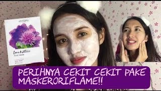 WAAAAHH PERIIIH  Nyobain Masker ORIFLAME [upl. by Auqinahc816]