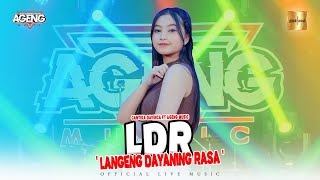 Cantika Davinca ft Ageng Music  LDR Langeng Dayaning Rasa Official Live Music [upl. by Areehs]