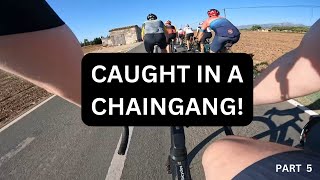 Cycling In Mallorca  Chaingang to Palma Part 5 [upl. by Ahsinawt]