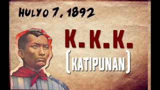 KATIPUNAN KASAYSAYAN NG PILIPINAS [upl. by Kessel304]