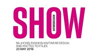 NTU Fashion Knitwear Design Catwalk 23 May 2018 [upl. by Nerua404]