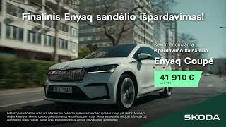 Finalinis Škoda Enyaq sandėlio išpardavimas [upl. by Johm]