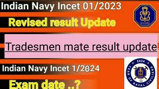 Navy Tradesmen revised result  Incet 12024 exam date  chargeman Dv update dreamfordefence2060 [upl. by Ayouqes813]