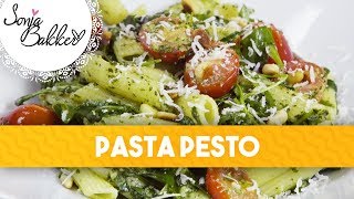 PASTA PESTO  Sonja Bakker recept [upl. by Gefen]