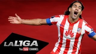 Golazo de Falcao en el Villarreal  Atlético de Madrid J38 Liga BBVA 20112012 Edición Limitada [upl. by Aketahs]