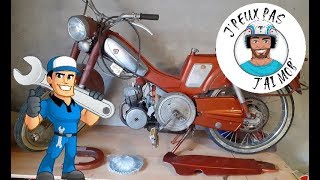 Cest parti  Révision de ma Motobécane AV89 Chaudron  1963 [upl. by Standford363]