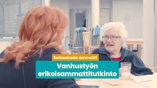 VanhustyoÌˆn erikoisammattitutkinto [upl. by Anuait]