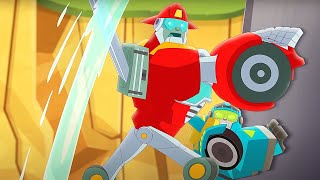 Rescue Bots Academy  S01 E03  Kid’s Cartoon  Transformers Junior [upl. by Enitsuga]