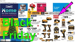 Lowes Black Friday Ad 2020 [upl. by Sidonius]