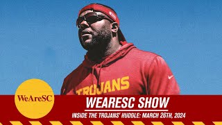 Inside the Trojans Huddle USCs massive recruiting weekend [upl. by Ahsha]