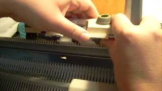 guide fil pour jacquard sur singer double fonture [upl. by Ahsote]