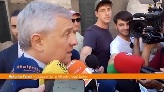 Tajani quotCina opportunità da cogliere ma non sostenga la Russiaquot [upl. by Acinod840]