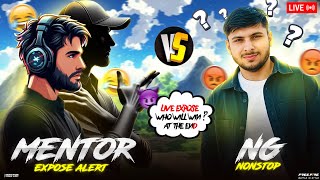 MENTORx vs NONSTOP Live Expose  Who will win  NonstopGaming [upl. by Olumor]