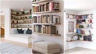 100 Bookshelf Bookcase Ideas  How organise Your Books  living Room Ideas  Interior Designs [upl. by Issej]