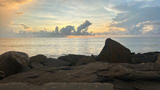 Puducherry beach sunset view live ￼ [upl. by Sellihca]