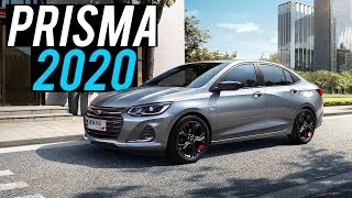 Conheça Mais Detalhes do Novo Chevrolet Prisma 2020  Curiosidade Automotiva® [upl. by Trude]