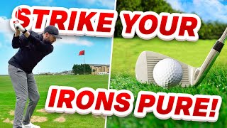 How to STOP hitting bad iron shots  3 really simple tips [upl. by Kartis89]