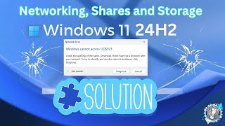 Fix Error 0x80070035  Path not found with Synology and other NAS and network shares on Windows 24H2 [upl. by Wally303]