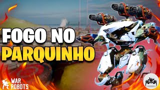 EIFFEL PYRO E INFERNO QUEIMANDO TUDO War Robots WRwinDune [upl. by Nodnek]