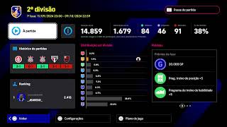 Efootball 2025 AO VIVO  BORA TENTAR PEGAR A DIV 1 HOJE [upl. by Alphard]