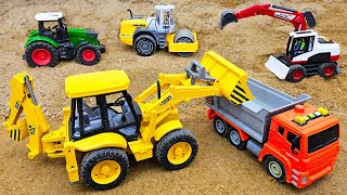 Mega RC Trucks RC Heavy Haulage RC Car Transport RC Traktor Volvo Lesu BL71 RC Wheel Loader Dozer [upl. by Joyce]